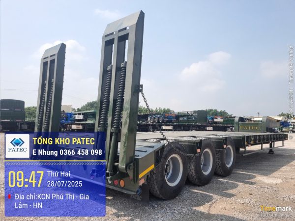 FOOC CHỞ MÁY TIANRUI 3 TRỤC – 13.8M
