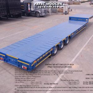 FOOC SÀN PHẲNG TIANRUI 3 TRỤC 17.6M